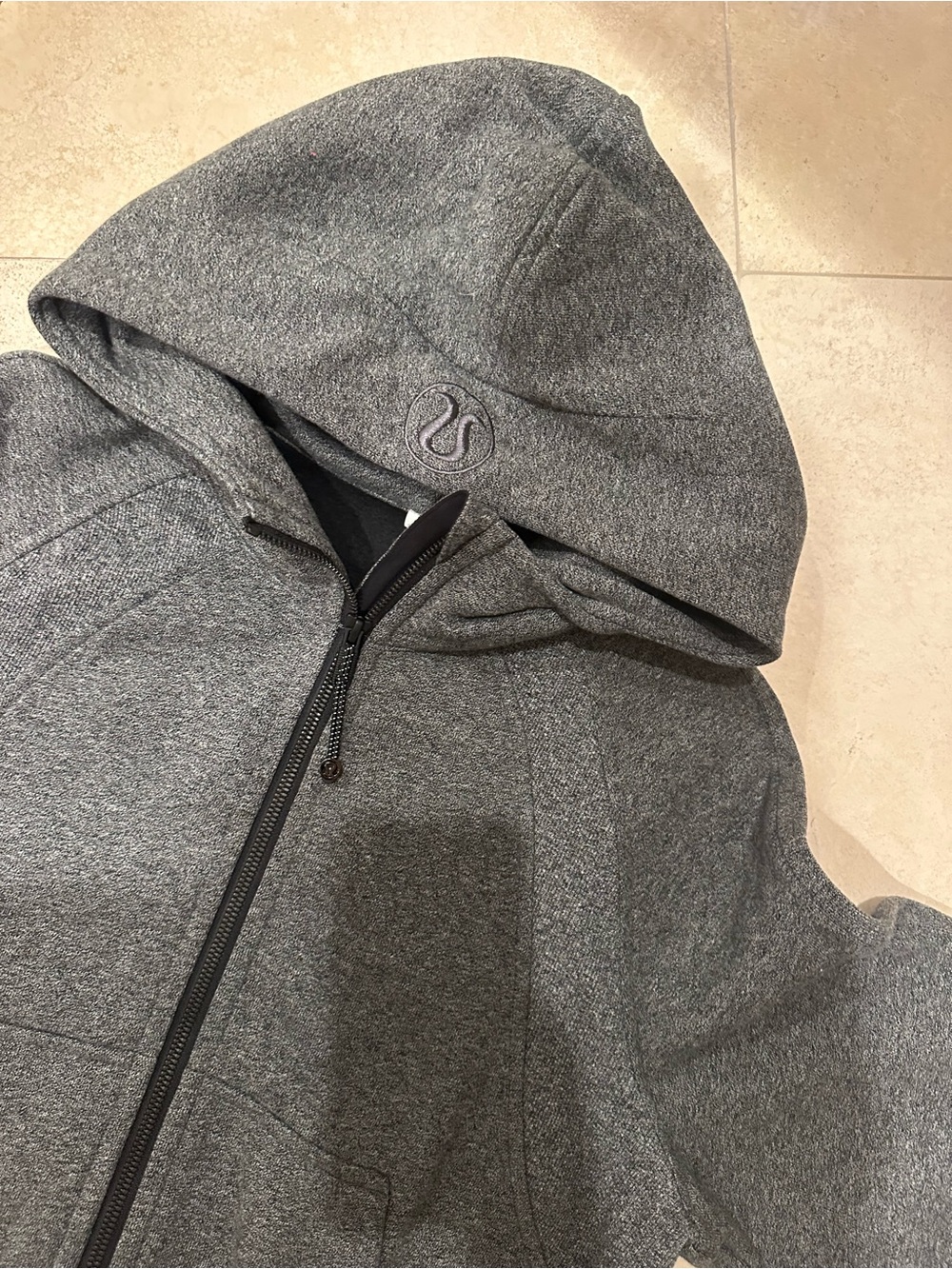 Lululemon Scuba Zip Down XS/S Grey